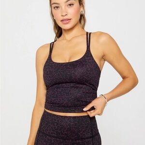 NWT, Fabletics, Women’s Principal Built-In Bra Tank, Lisa Leo, Size Small